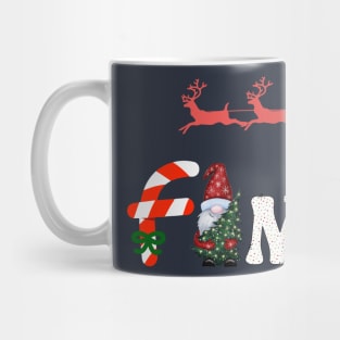 Family , Family Christmas Matching Xmas Tree,Holiday Gift. Matching Christmas Santa gift Party Mug